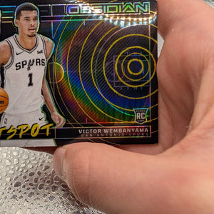 Victor Wembanyama Obsidian Hotspot RC 21/25 FRENLY BRICKS - Open 7 Days
