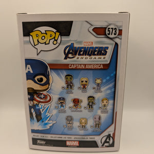 Funko Pop Vinyl - Marvel Avengers: Endgame - Captain America #573 FRENLY BRICKS - Open 7 Days