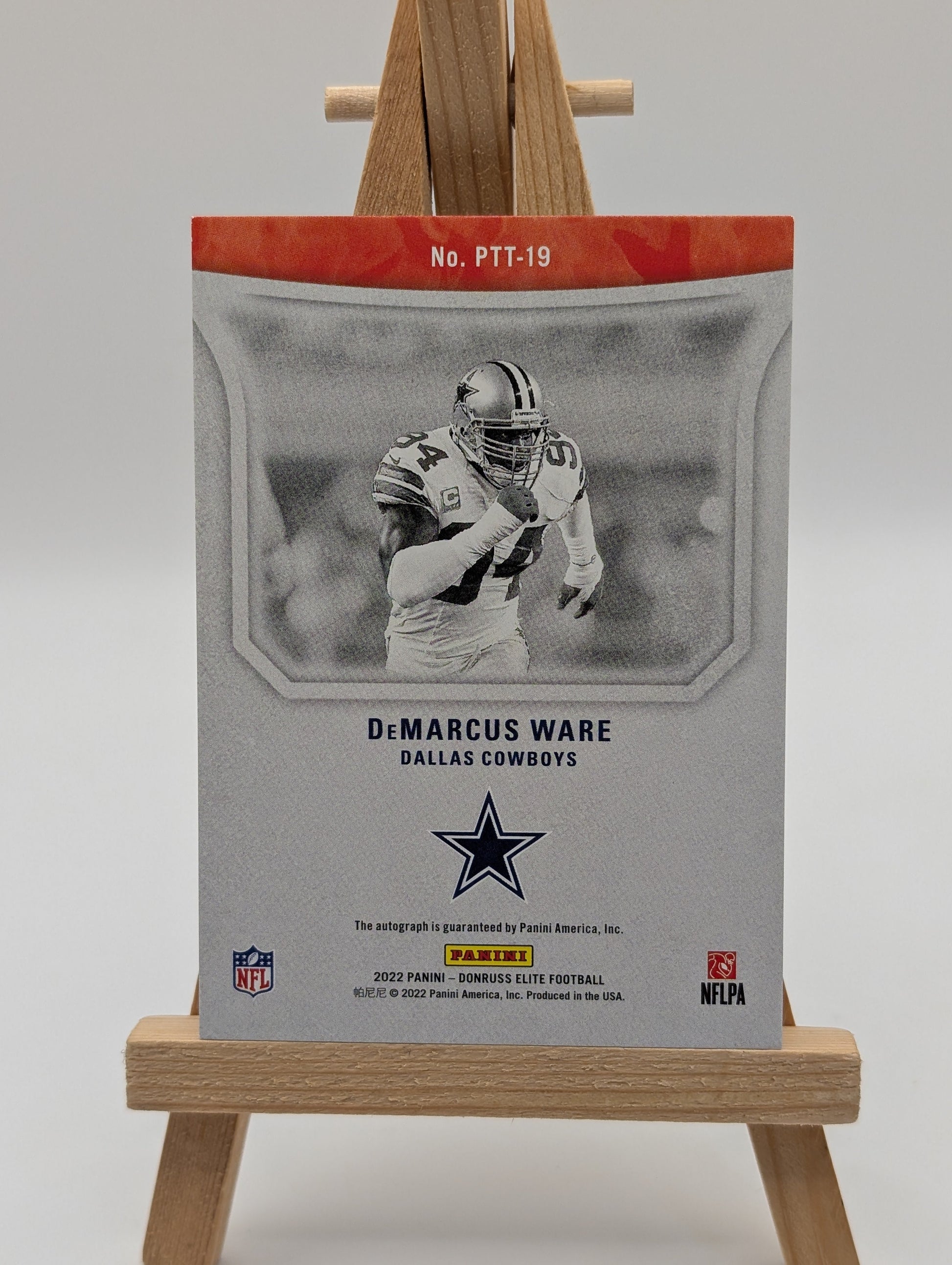 2022 Donruss Elite Demarcus Ware Auto 4/99 Passing The Torch Dallas Cowboys FRENLY BRICKS - Open 7 Days