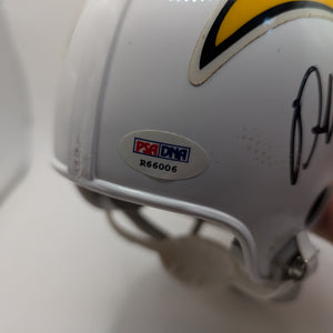 Mini-Helmet: SIGNER DARRELL STUCKEY Rookiegraph Auto Chargers NFL Multi Auto FRENLY BRICKS - Open 7 Days