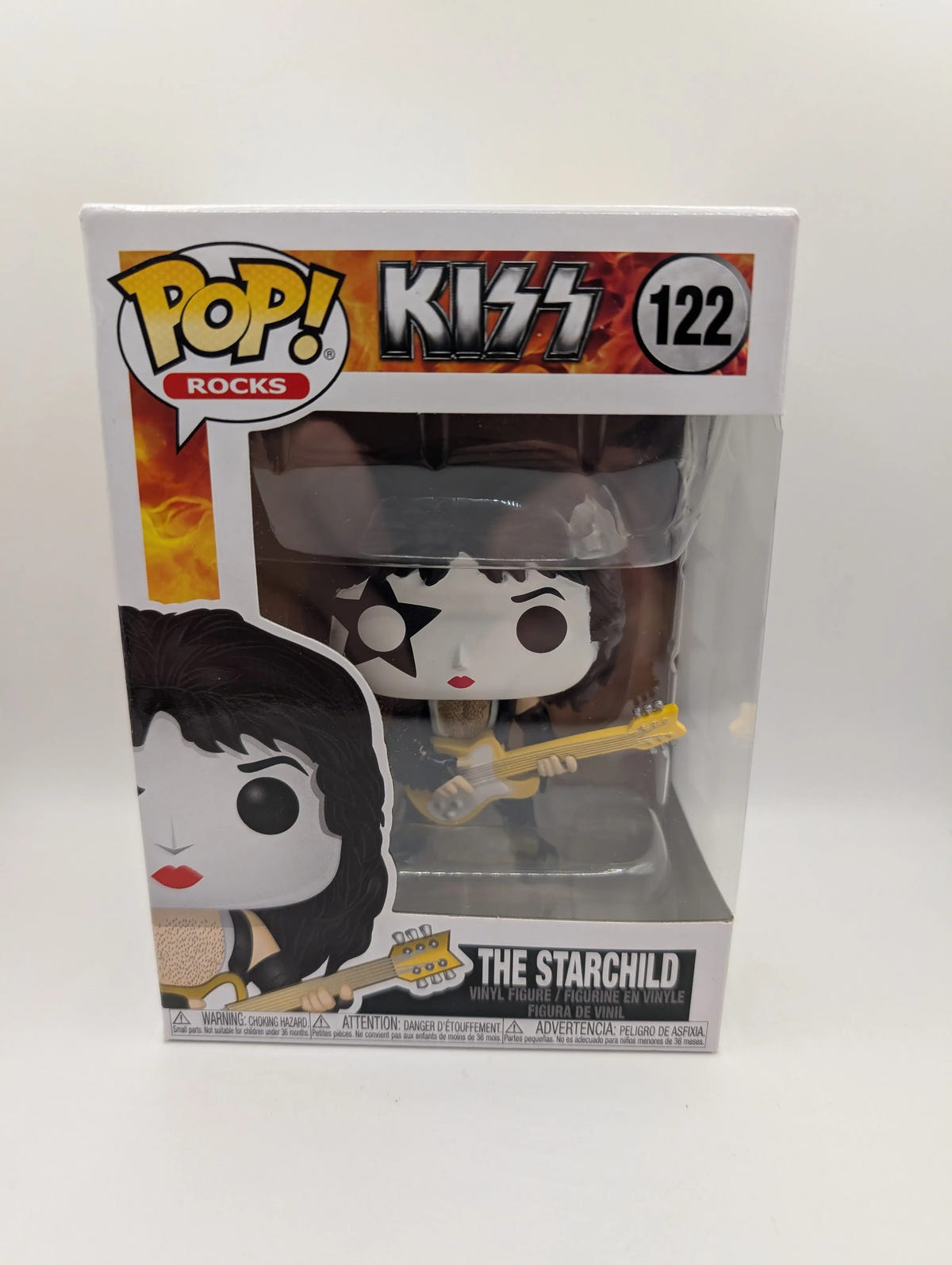 Funko POP! Rocks - KISS - The Starchild #122 FRENLY BRICKS - Open 7 Days image 1