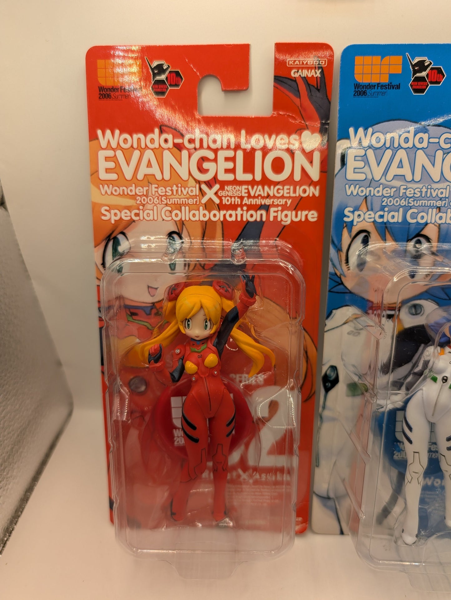 Wonder Festival NG Evangelion 2006 Rei Ayanami Asuka Langley Figure Lot Of 2 FRENLY BRICKS - Open 7 Days