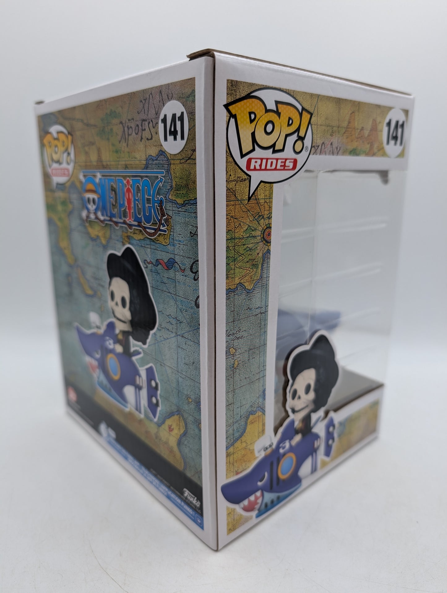 Funko POP! RIDES One Piece Brook with Shark Submerge 2025 Fall Con