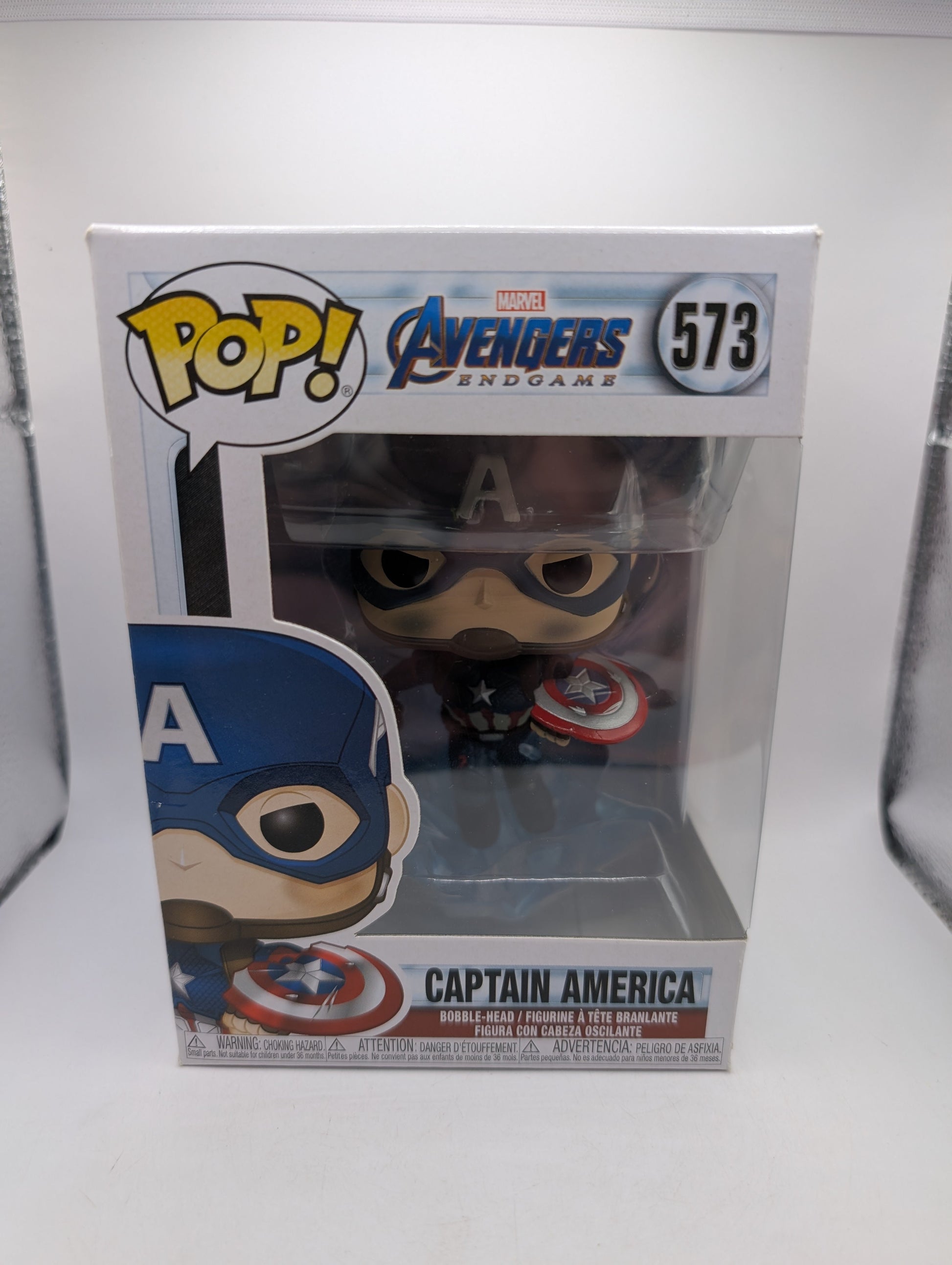 Funko Pop Vinyl - Marvel Avengers: Endgame - Captain America #573 FRENLY BRICKS - Open 7 Days