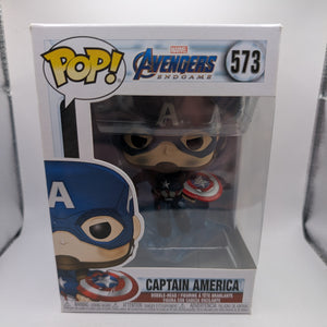 Funko Pop Vinyl - Marvel Avengers: Endgame - Captain America #573 FRENLY BRICKS - Open 7 Days