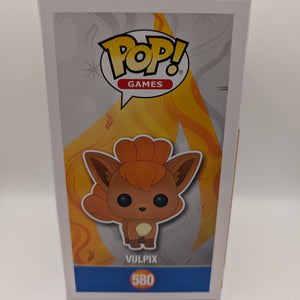 Funko Pop! Pokèmon: #580 VULPIX Flocked VAULTED FRENLY BRICKS - Open 7 Days