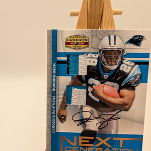 2008 Donruss Gridiron Gear Jonathan Stewart Next Generation AUTO RC #/15 FRENLY BRICKS - Open 7 Days