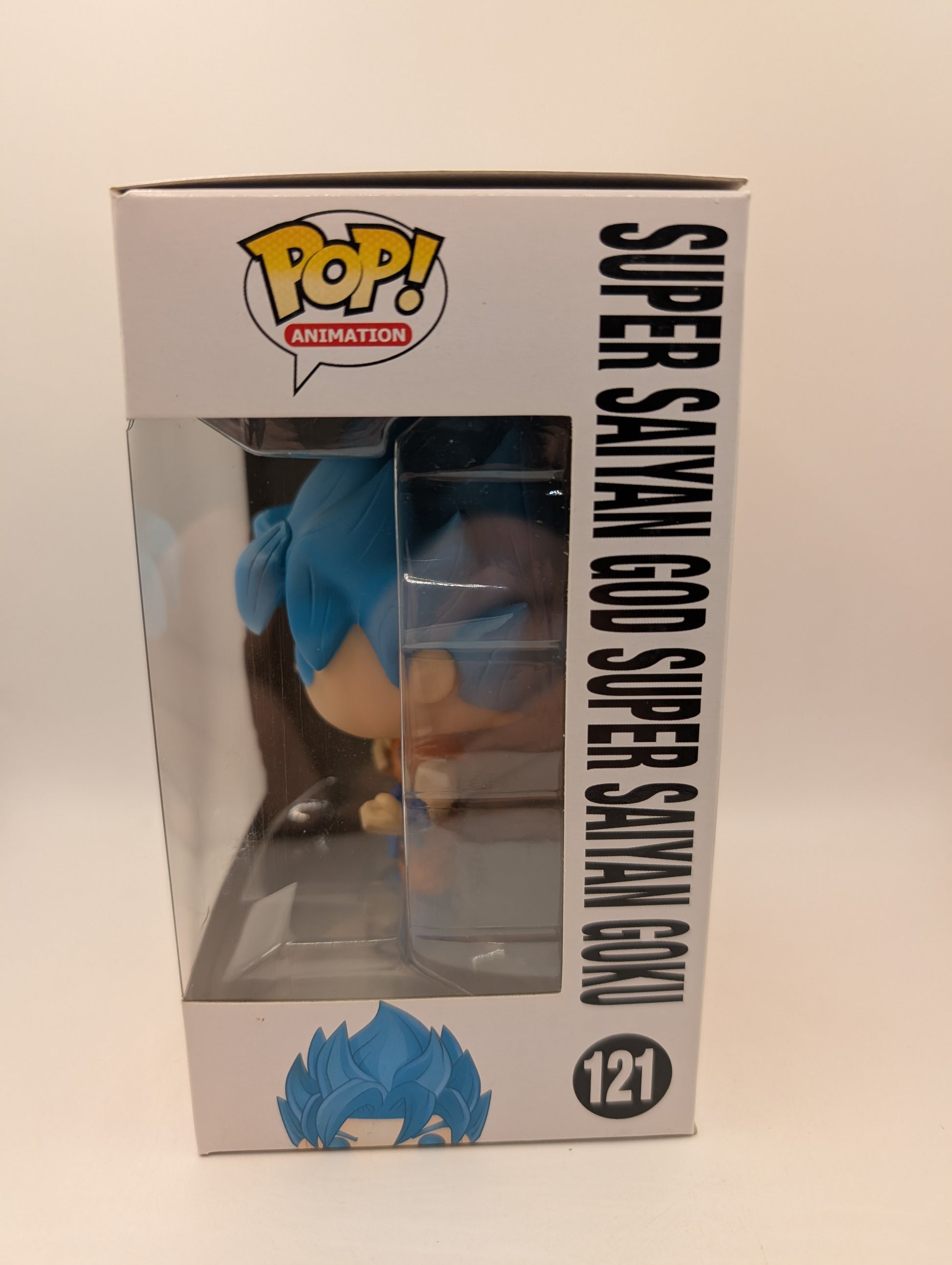 Super Saiyan God Super Saiyan Goku 121 DBZ Funko Pop Vinyl