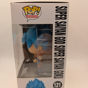Super Saiyan God Super Saiyan Goku 121 DBZ Funko Pop Vinyl