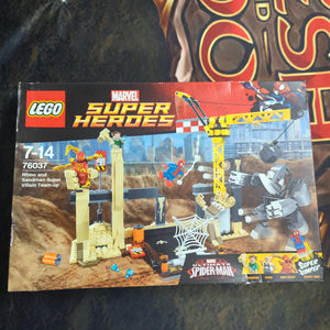 LEGO - Super Heroes - Rhino and Sandman Super Villain Team Up [NEW] 76037 FRENLY BRICKS - Open 7 Days