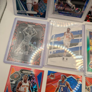 New York Knicks NBA Basketball Card Lot, Rookies, Patch, Auto, Graded, RJ Barret FRENLY BRICKS - Open 7 Days