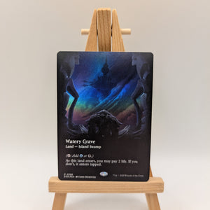 2025 MTG EDGE OF ETERNITIES VIEWPORT BORDERLESS-FOIL #0286 WATERY GRAVE FRENLY BRICKS - Open 7 Days