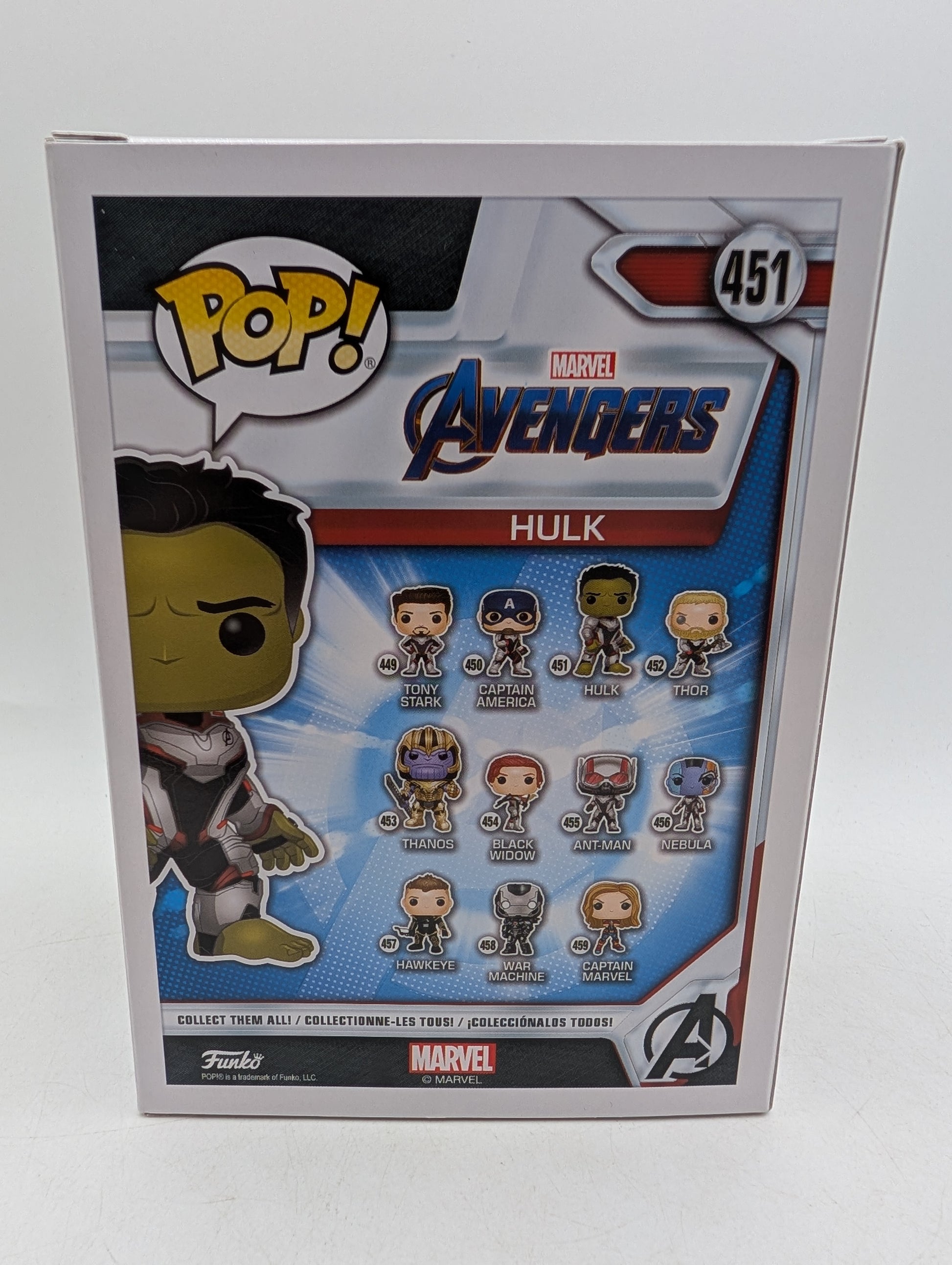 Funko POP! Marvel Avengers Hulk #451 Vinyl Figure image 5