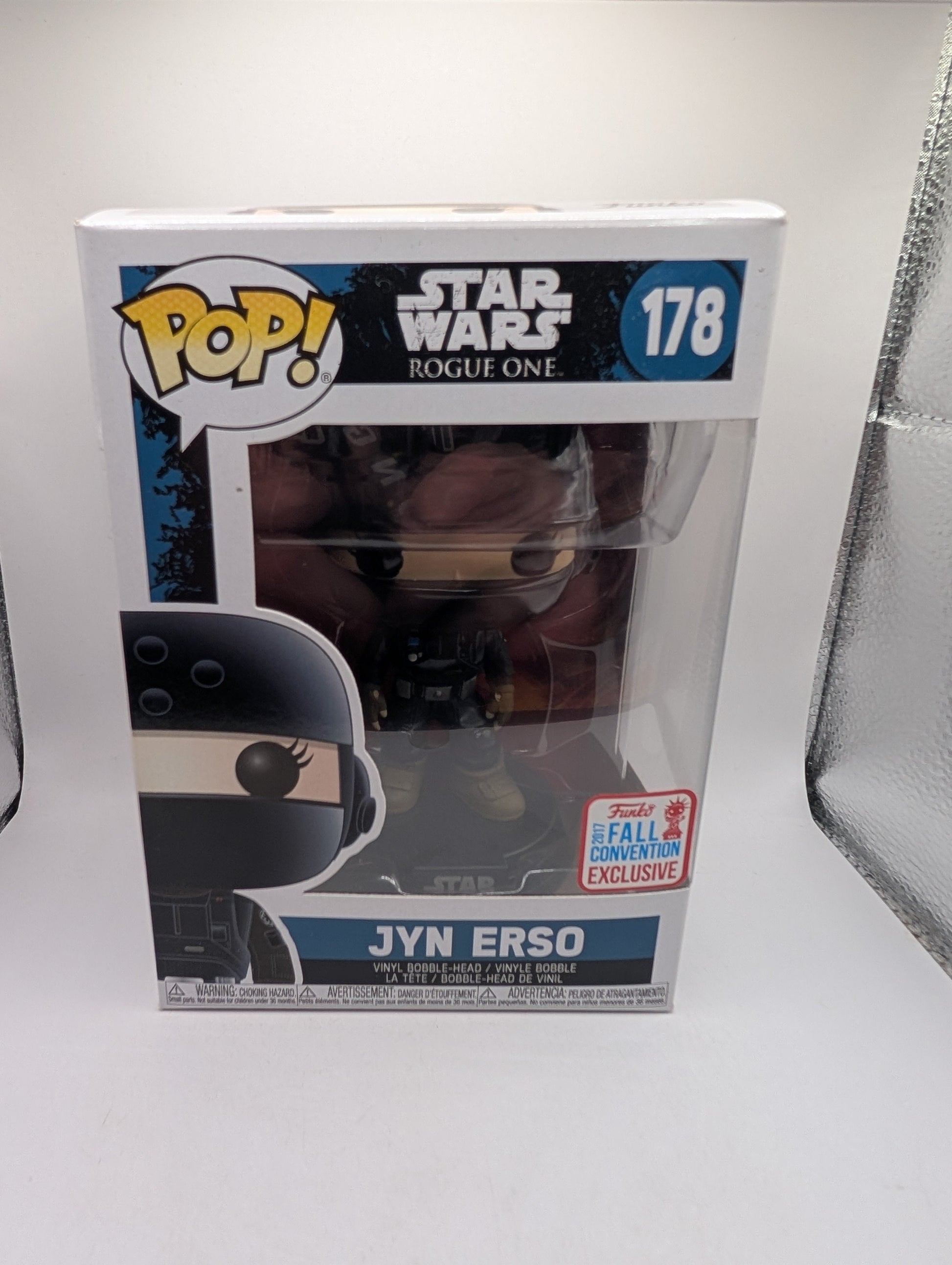 Funko Pop Star Wars Rogue One #178 Jan Erso Fall Convention Exclusive FRENLY BRICKS - Open 7 Days