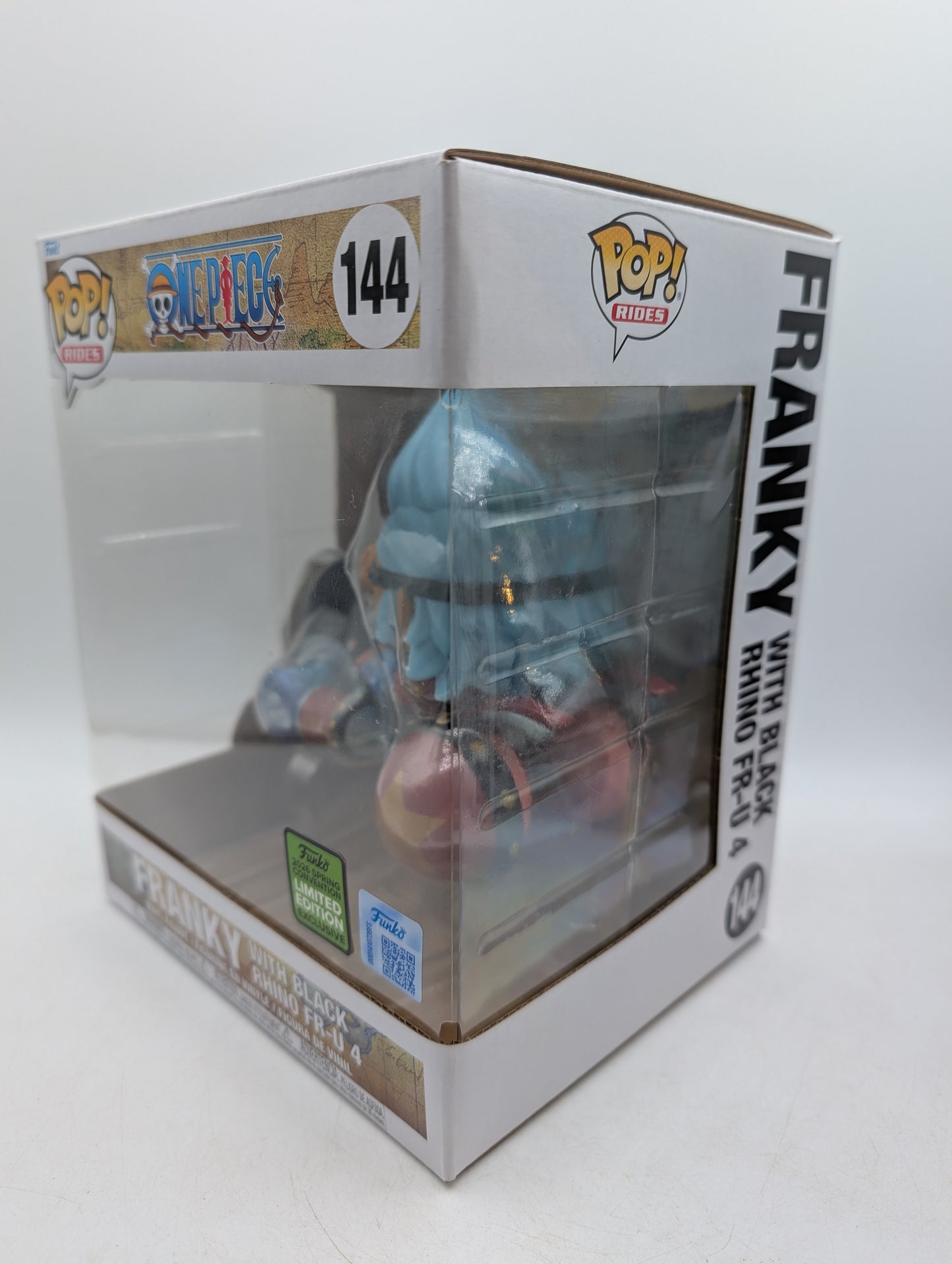 Funko POP! One Piece Franky with Black Rhino FR-U4 #144 2026 Spring Con