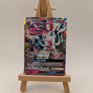 Sylveon GX 92/145 Sm-Guardians Rising Holo Full Art Rare FRENLY BRICKS - Open 7 Days