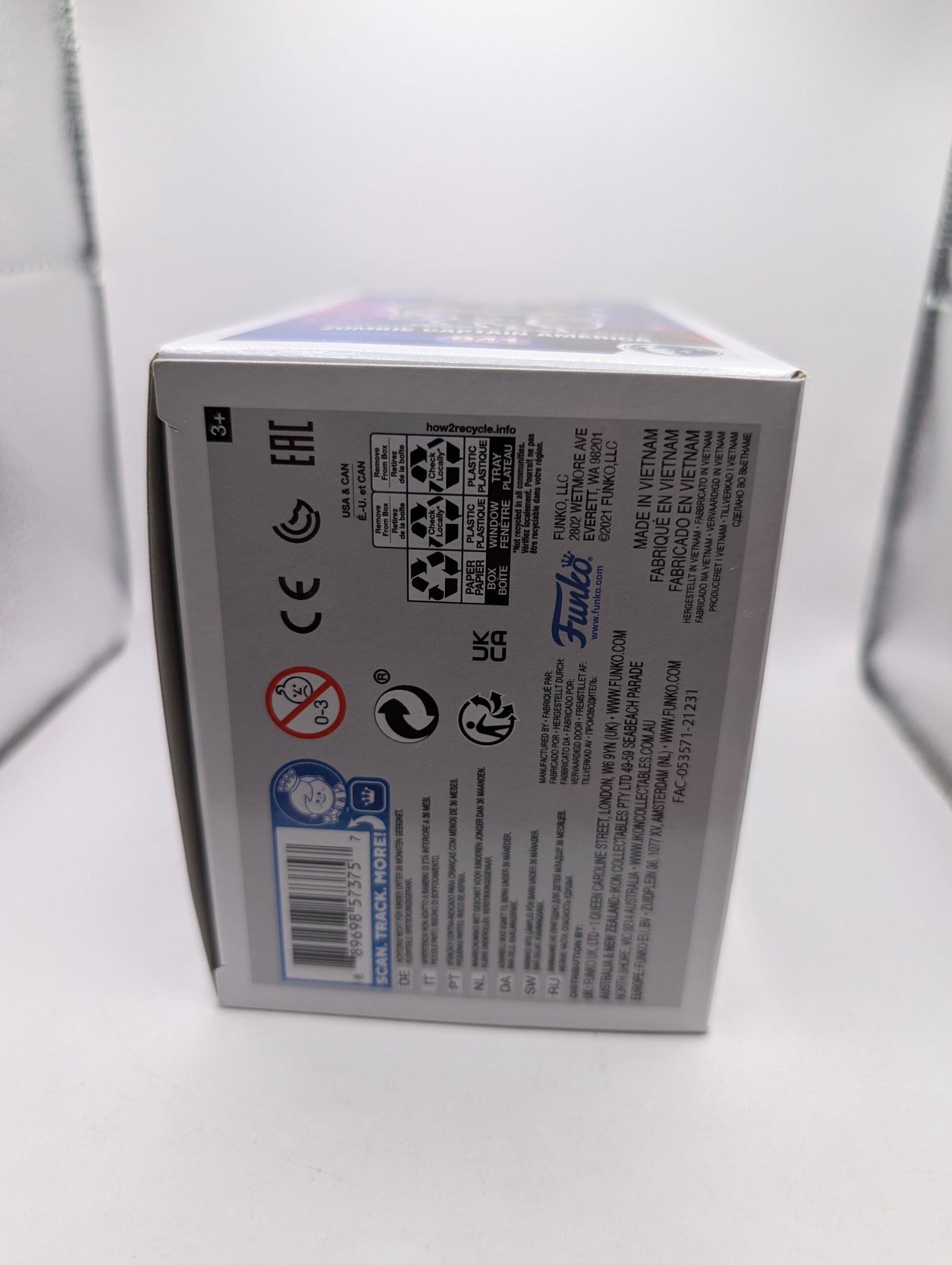 What If Zombie Captain America Pop! Vinyl Figure #941 FRENLY BRICKS - Open 7 Days