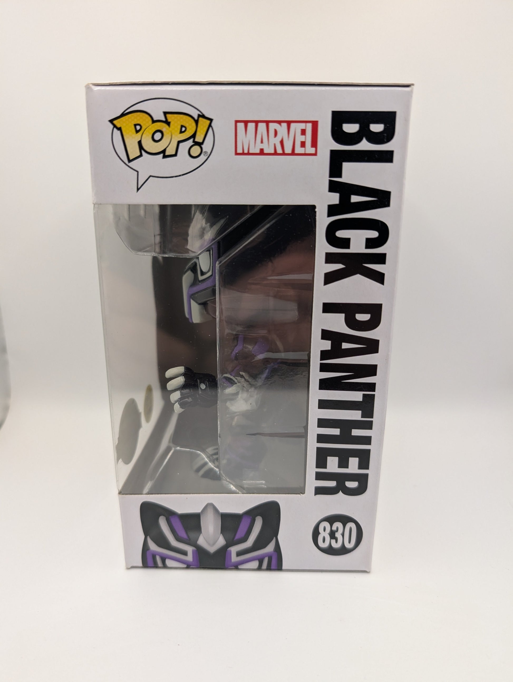 MARVEL Black Panther Funko POP! Vinyl #830 NEW Avengers Glow In The Dark Edition FRENLY BRICKS - Open 7 Days