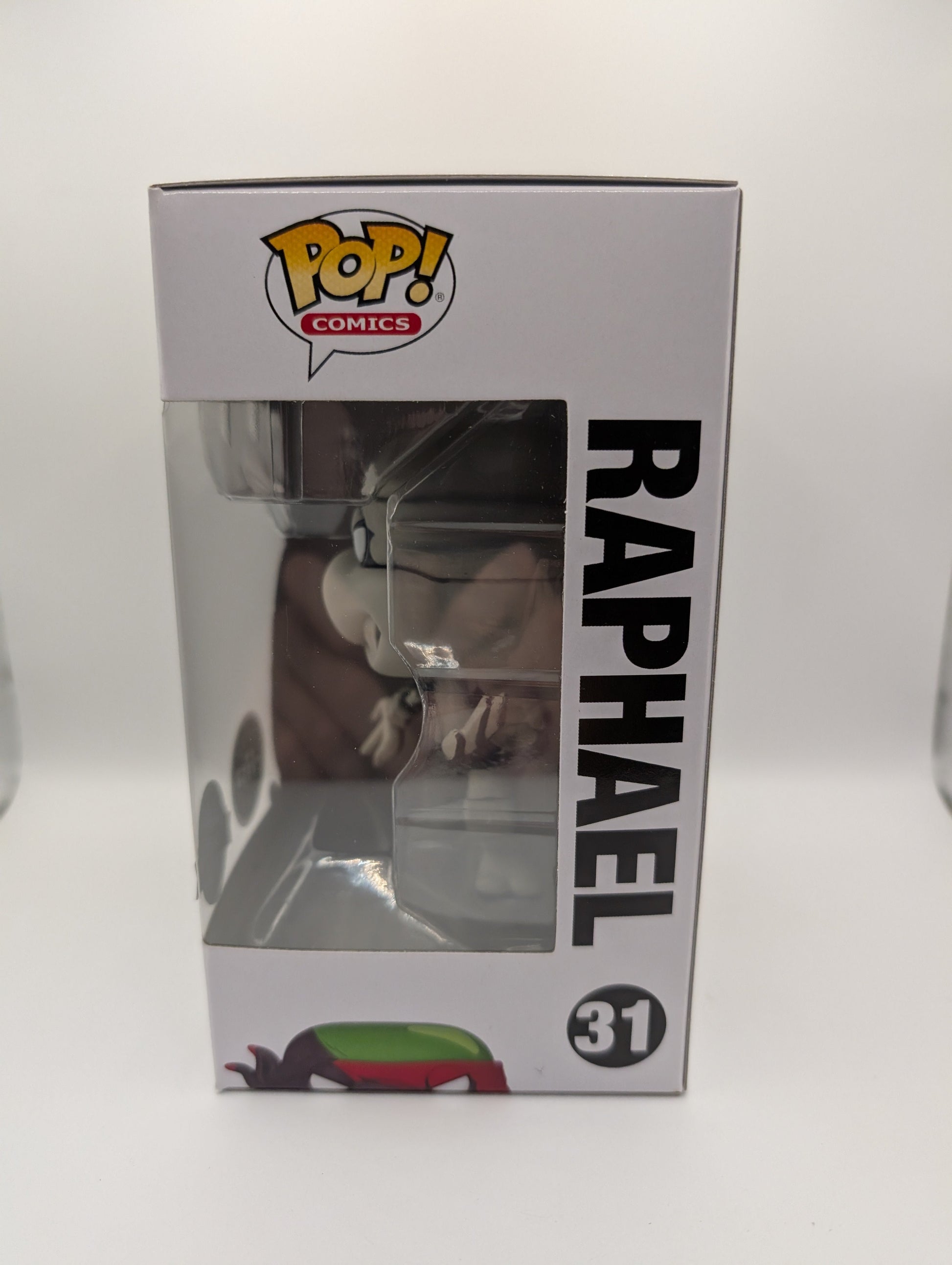 Funko Pop TMNT - Raphael Vinyl Figure #31 - Black and White Chase Edition FRENLY BRICKS - Open 7 Days