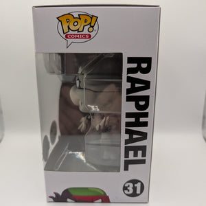 Funko Pop TMNT - Raphael Vinyl Figure #31 - Black and White Chase Edition FRENLY BRICKS - Open 7 Days