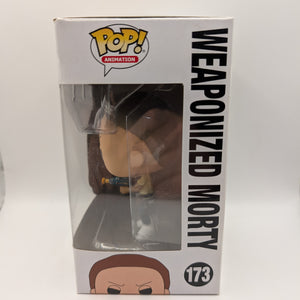 FUNKO POP VINYL - ANIMATION - RICK AND MORTY - WEAPONIZED MORTY - #173