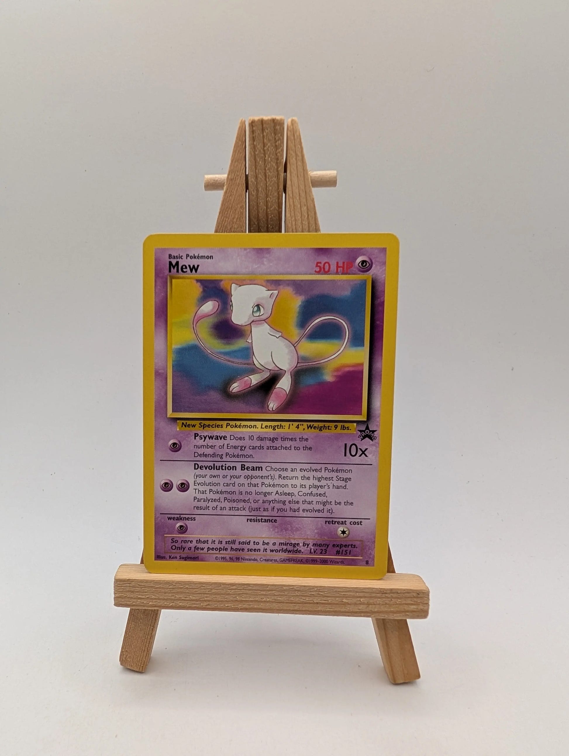 Mew 8 WOTC Black Star Promo - Pokemon Card (2) FRENLY BRICKS - Open 7 Days image 1
