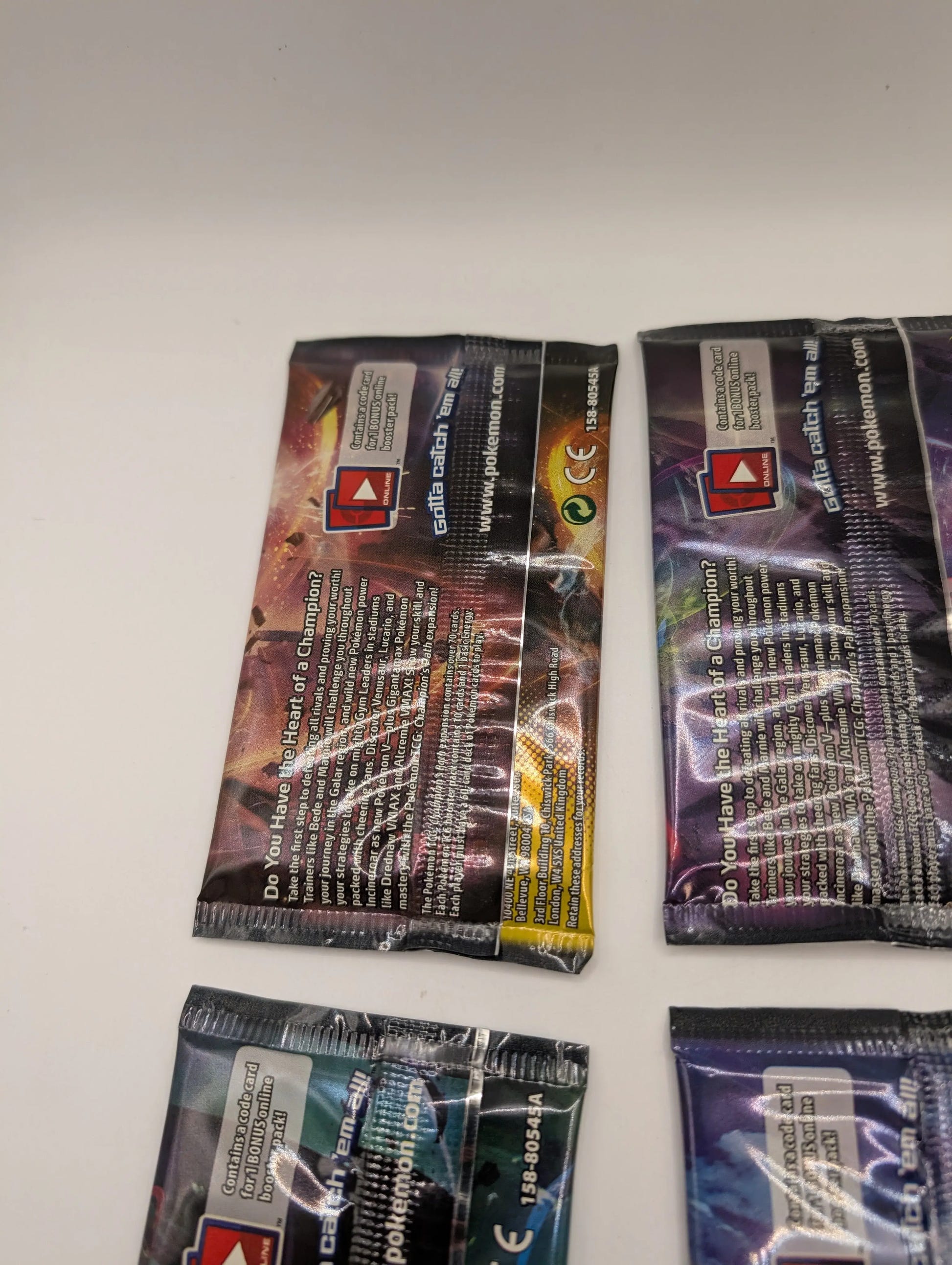 Pokémon TCG - Champions Path Booster Pack x4 - Art Set Sealed, photo 8 image 8