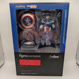 figma Avengers CAPTAIN AMERICA Action Figure Marvel FRENLY BRICKS - Open 7 Days