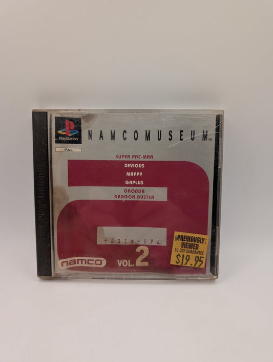 PS1/PLAYSTATION 1 Game - Namco Museum Vol. 1 (Pal) FRENLY BRICKS - Open 7 Days