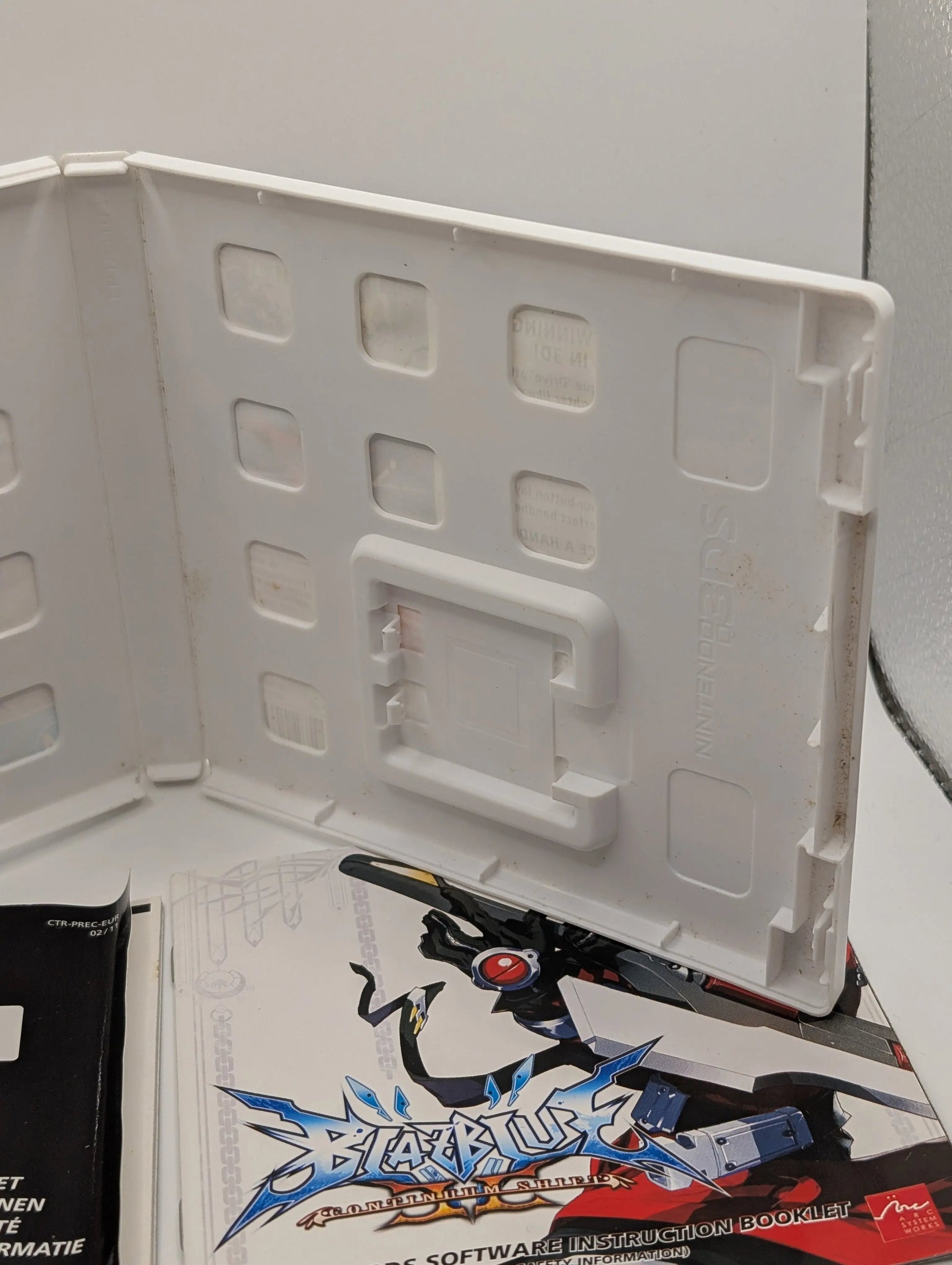 BlazBlue Continuum Shift II PAL Nintendo 3DS Used, Manual, Game, Case FRENLY BRICKS - Open 7 Days