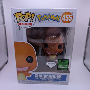 POKEMON CHARMANDER #455 DIAMOND 2021 CONVENTION EXCLUSIVE POP VINYL FRENLY BRICKS - Open 7 Days