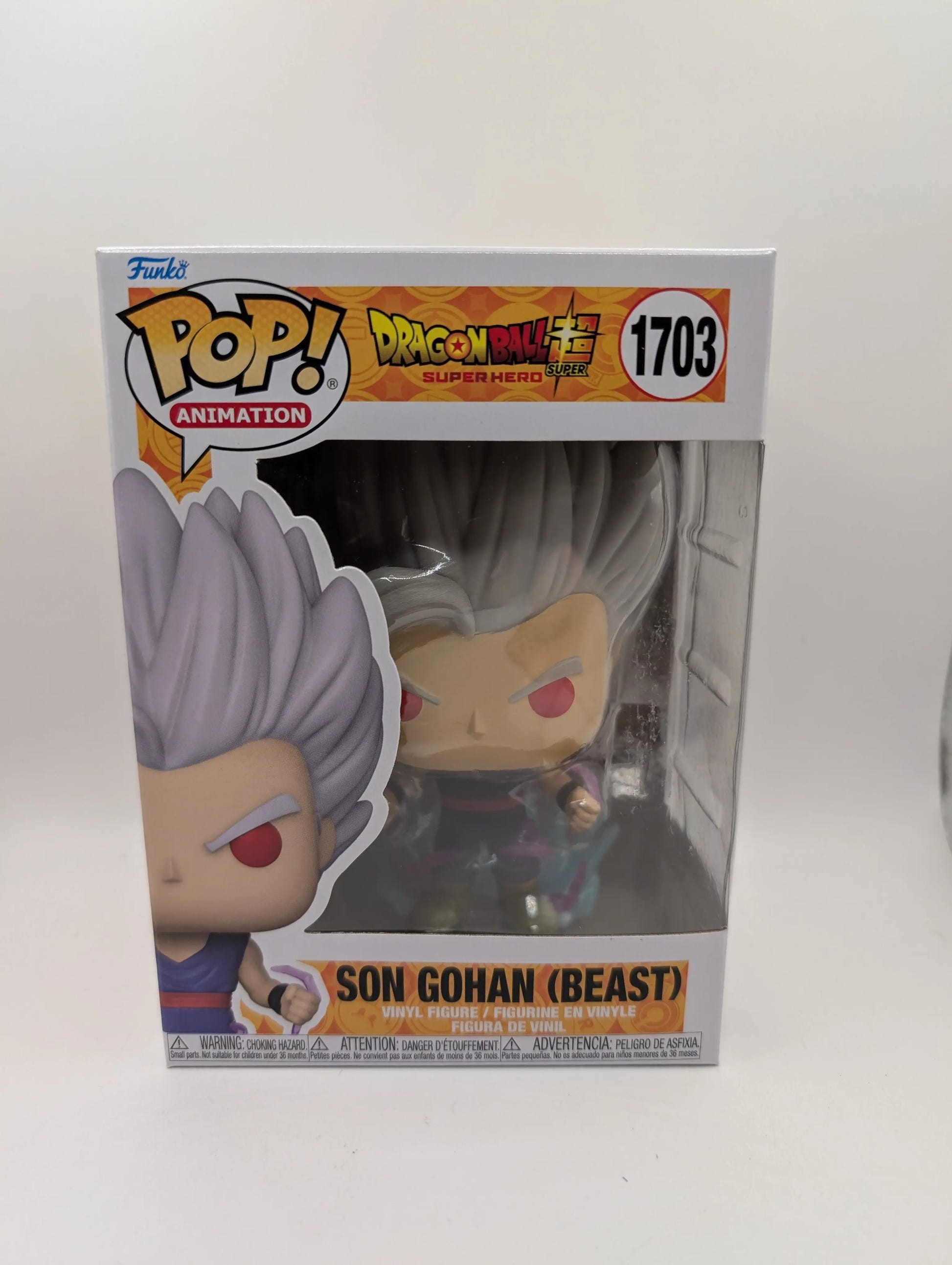 Funko POP! Animation Dragonball Z #1703 Son Gohan (Beast) FRENLY BRICKS - Open 7 Days image 1