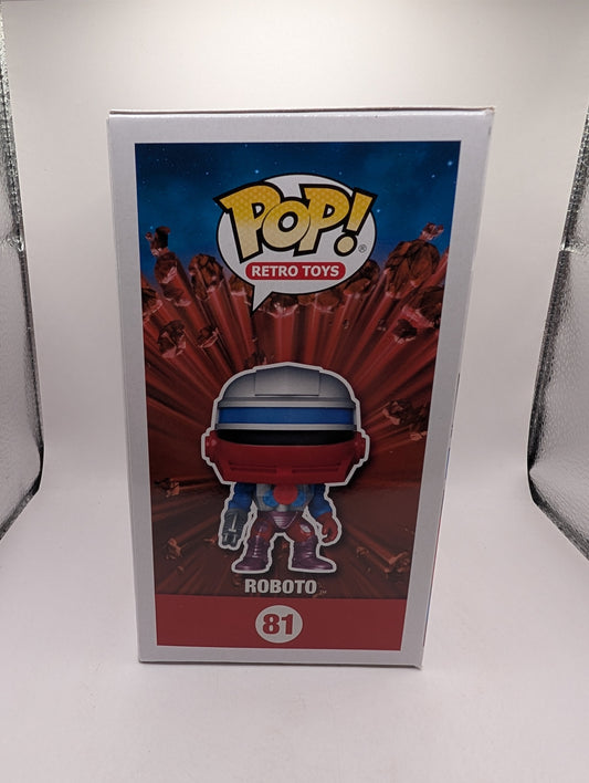 Funko POP Retro Toys - MOTU Roboto #81 (2021 Funkon Summer Exclusive) Vinyl FRENLY BRICKS - Open 7 Days