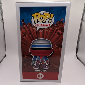 Funko POP Retro Toys - MOTU Roboto #81 (2021 Funkon Summer Exclusive) Vinyl FRENLY BRICKS - Open 7 Days