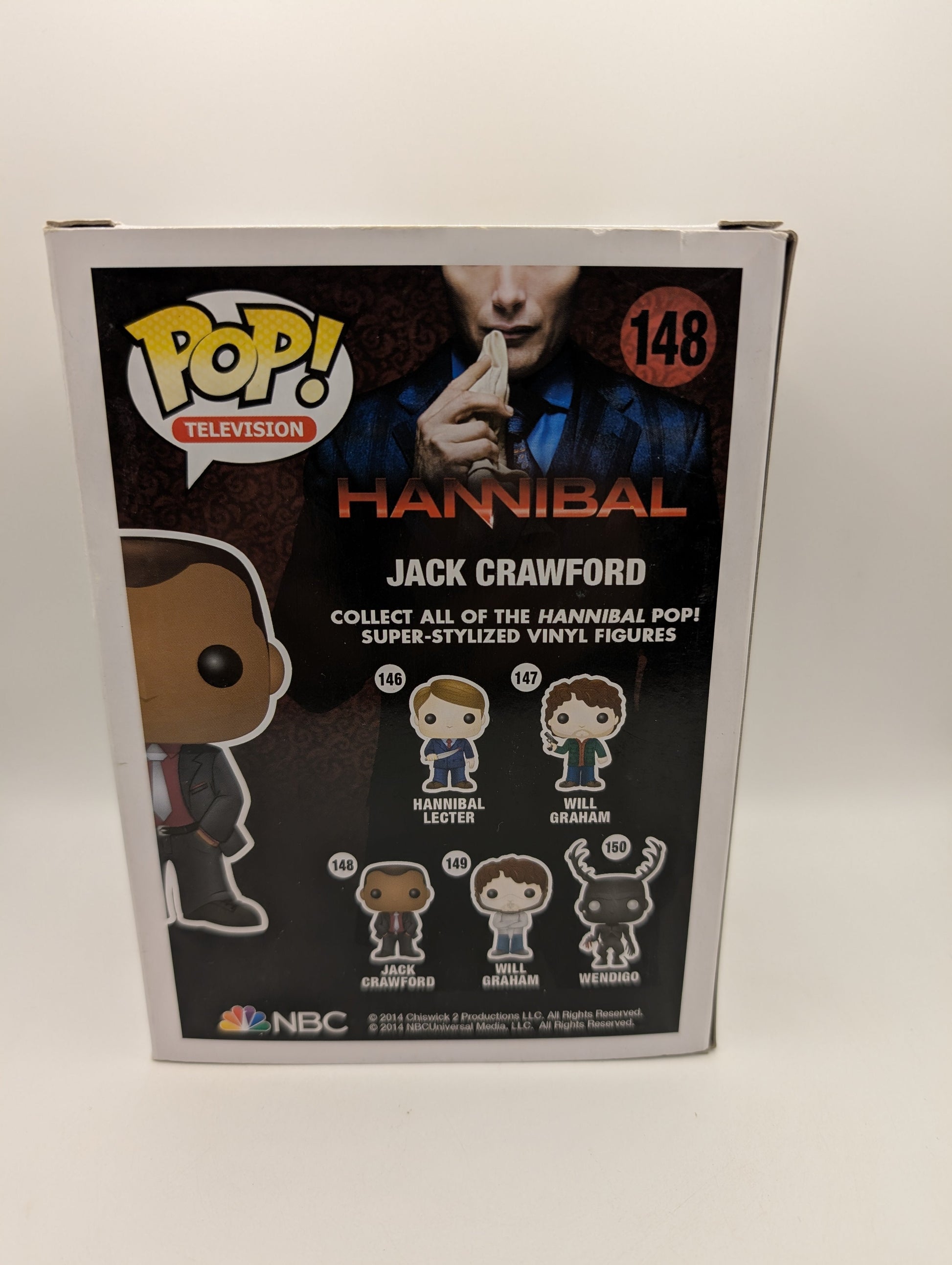 Jack Crawford #148 - Pop Tv - Hannibal - Funko Pop - Vaulted FRENLY BRICKS - Open 7 Days
