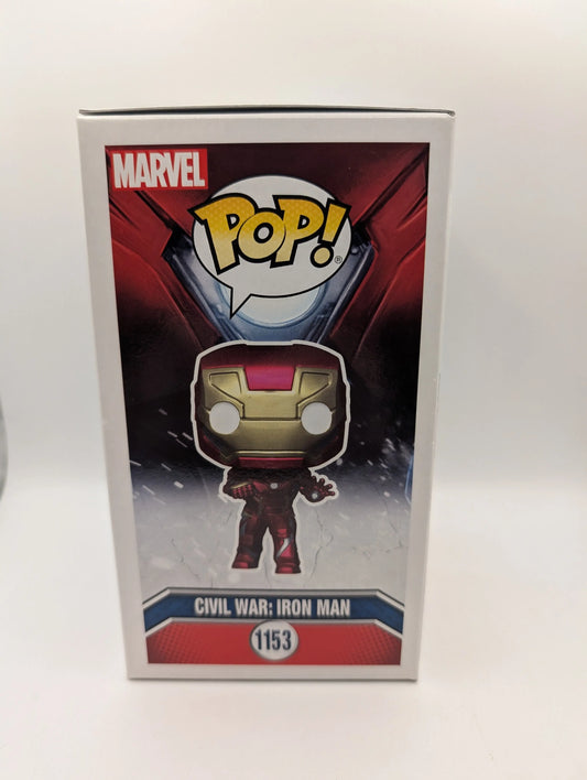 Funko Pop! Marvel Civil War: Iron Man 1153 - Special Edition FRENLY BRICKS - Open 7 Days