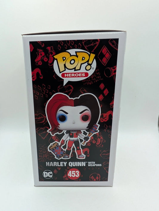 Funko Pop DC Harley Quinn with Weapons #453 Vinyl Figure FRENLY BRICKS - Open 7 Days