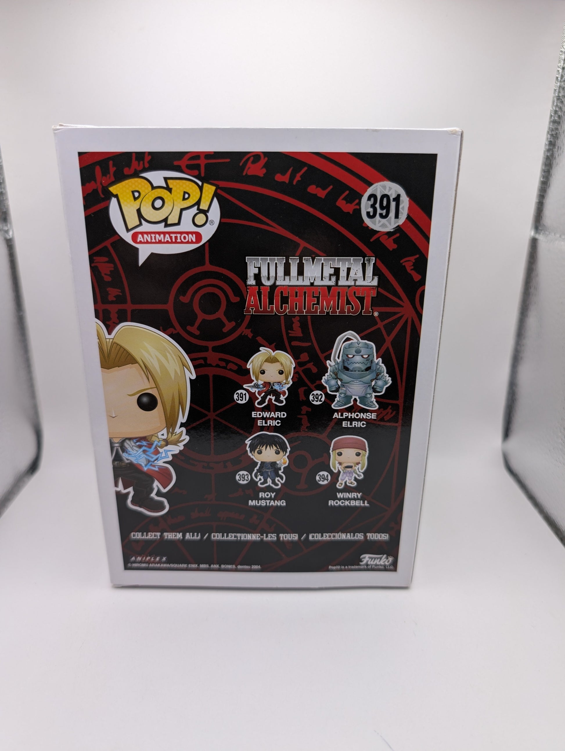 Funko POP #391 Edward Elric - Full Metal Alchemist - Vaulted FRENLY BRICKS - Open 7 Days