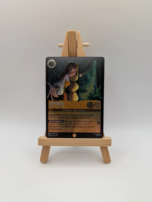Lorcana Rapunzel Ready for Adventure - WitW 3/204 Cold Foil FRENLY BRICKS - Open 7 Days