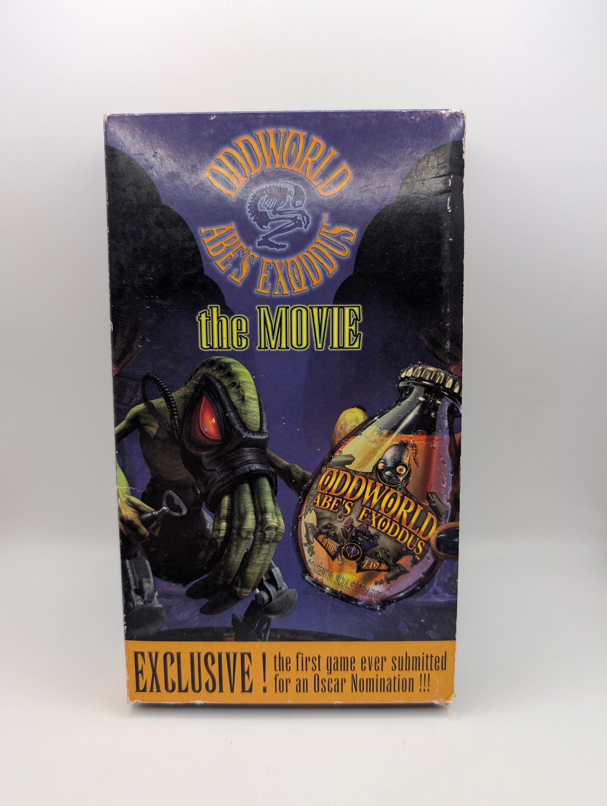 ODDWORLD ABE'S EXODUS The Movie VHS FRENLY BRICKS - Open 7 Days