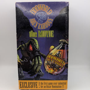 ODDWORLD ABE'S EXODUS The Movie VHS FRENLY BRICKS - Open 7 Days