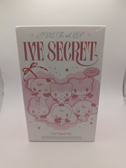 [SEALED] IVE 4TH MINI ALBUM 'IVE SECRET' EVIL CUPID PLATFORM LIMITED EDITION VER FRENLY BRICKS - Open 7 Days