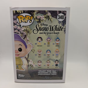 Funko Pop Vinyl Disney Snow White & The Seven  Dwarfs Dopey #340 Chase
