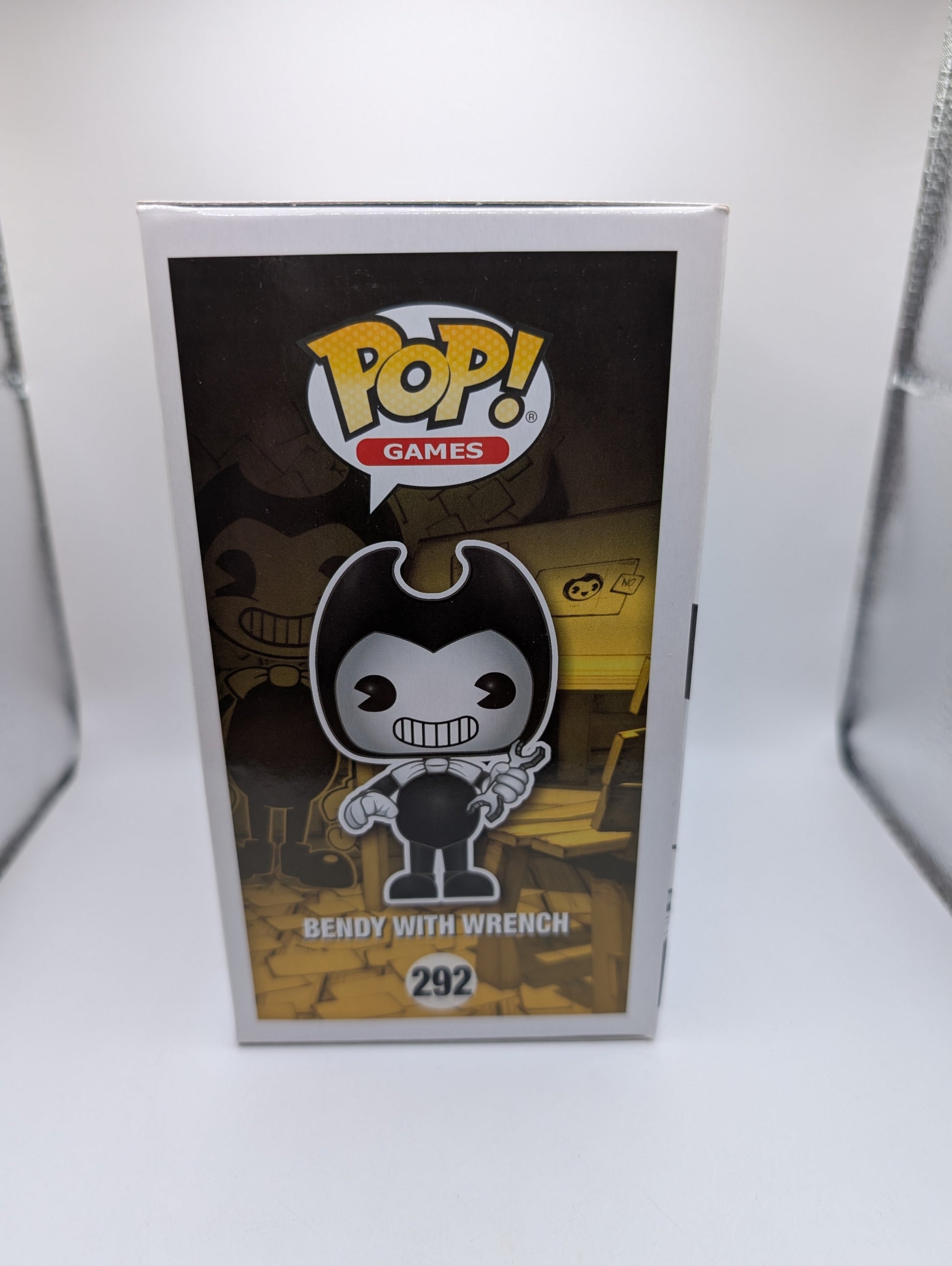 Funko Pop! Games: Bendy and the Ink Machine -  Bendy with Wrench Vinyl Figure 292 FRENLY BRICKS - Open 7 Days