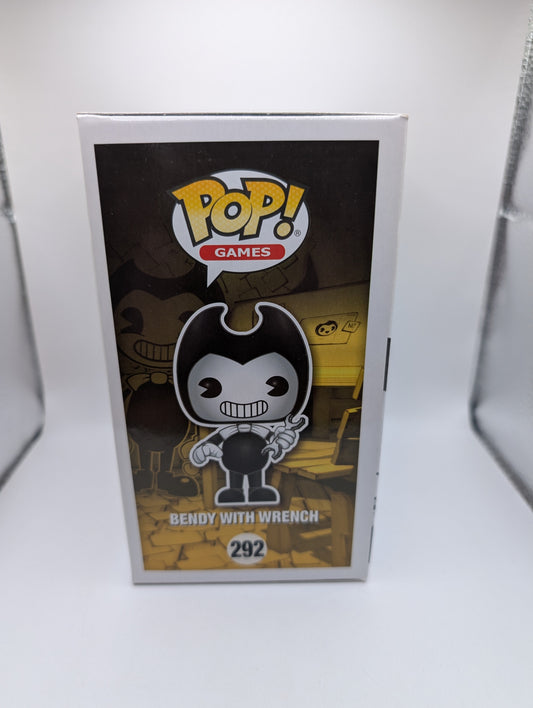 Funko Pop! Games: Bendy and the Ink Machine -  Bendy with Wrench Vinyl Figure 292 FRENLY BRICKS - Open 7 Days