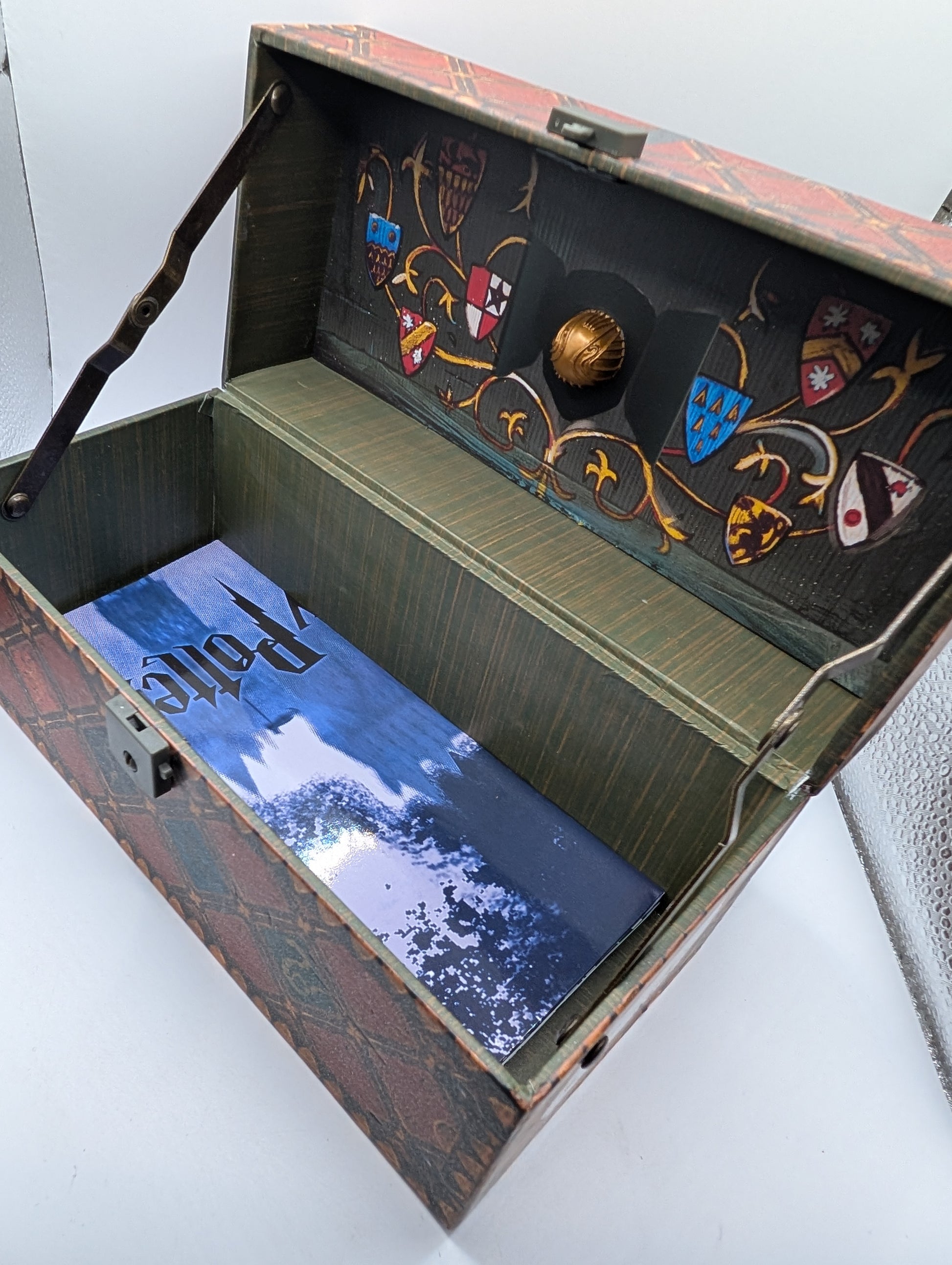 Harry Potter Collectible Quidditch Set Complete With Poster & Keys