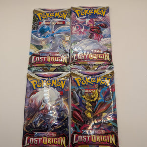 Pokemon TCG Lost Origin Booster Pack x4 (art Set) Sword And Shield FRENLY BRICKS - Open 7 Days