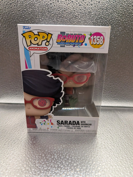 Funko POP Vinyl Boruto Sarada with Sharingan (#1358) FRENLY BRICKS - Open 7 Days