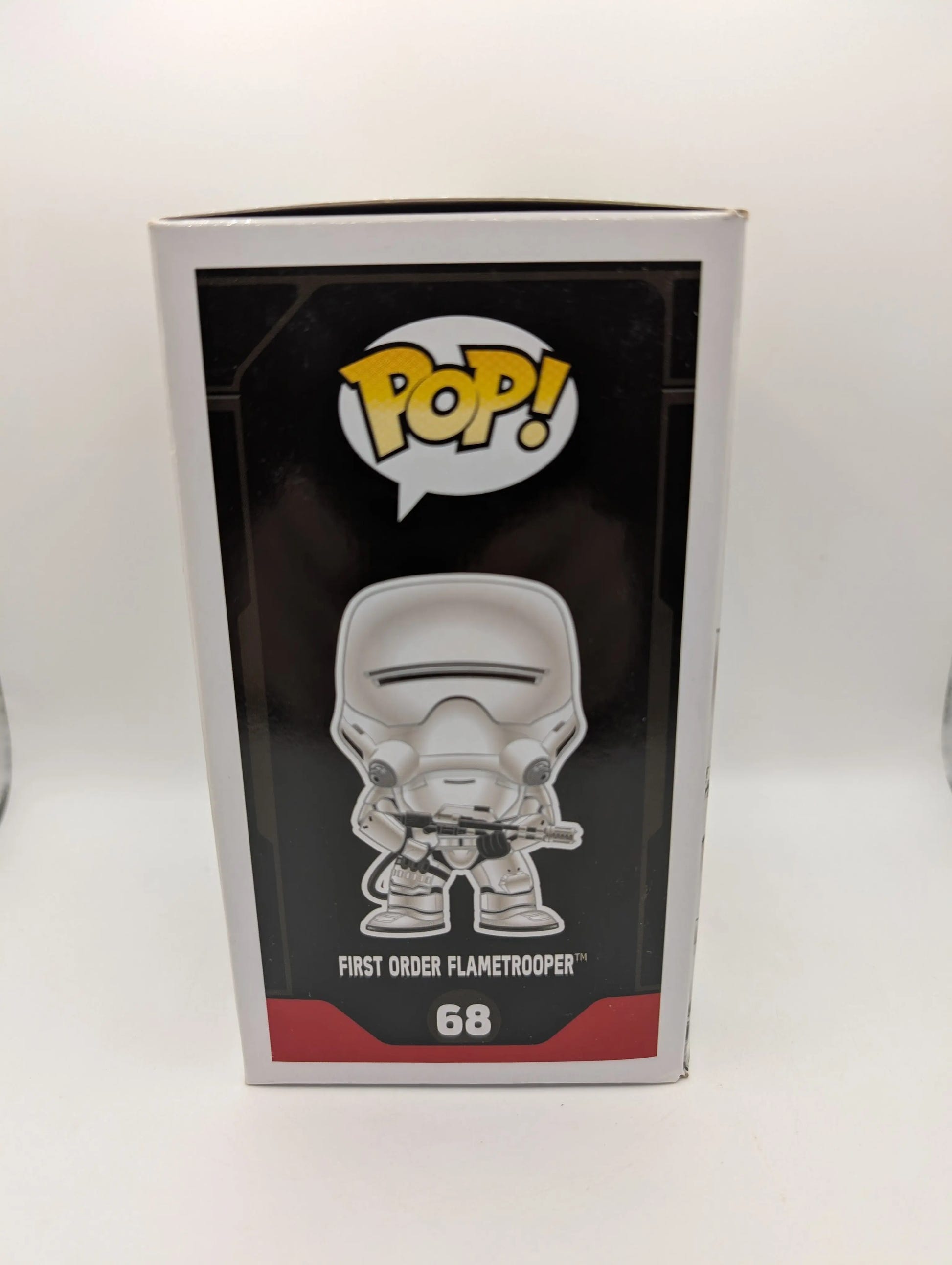 Funko Pop! Star Wars -First Order Flametrooper #68 FRENLY BRICKS - Open 7 Days image 2