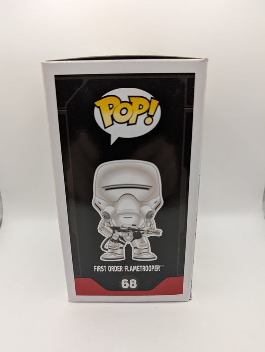 Funko Pop! Star Wars -First Order Flametrooper #68 FRENLY BRICKS - Open 7 Days